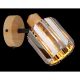 Aplice, corpuri de iluminat pentru pereti - Aplica de perete, Cristal K9 fumuriu, Run 80040146 GL