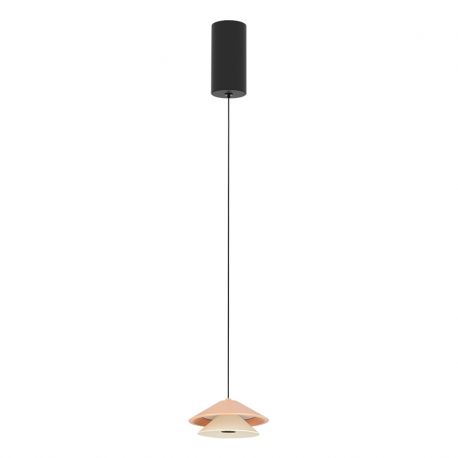 Pendule, Lustre suspendate - Pendul LED modern 7W PINK-BEIGE ZB-25346