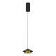 Pendul LED modern 7W BLACK-BRUSHED GOLD ZB-25347