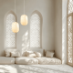 Pendule, Lustre suspendate - Lustra Suspendata MULBERRY, Alb, ZB-25170