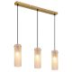 Lustra suspendata design decorativ Karolo 3L, 15775-3H GL