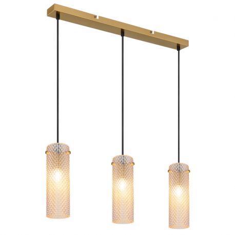 Pendule, Lustre suspendate - Lustra suspendata design decorativ Karolo 3L, 15775-3H GL