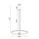 Pendule, Lustre suspendate - Lustra suspendata LED diametru 58cm, Nomada MA-8982