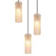 Pendule, Lustre suspendate - Lustra suspendata design decorativ Karolo 3L, 15775-3HR GL