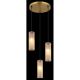 Pendule, Lustre suspendate - Lustra suspendata design decorativ Karolo 3L, 15775-3HR GL
