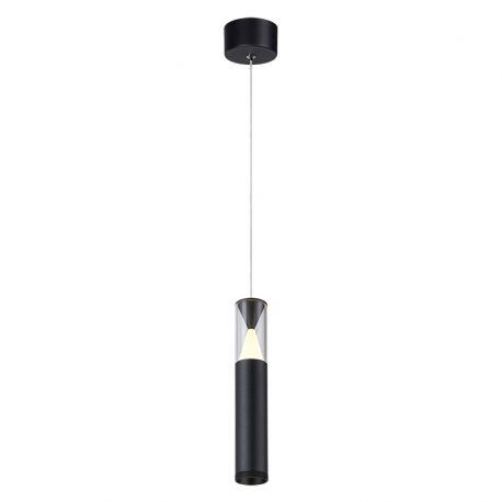 Pendule, Lustre suspendate - Pendul LED design minimalist SPARK negru MA-8966