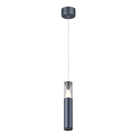 Pendule, Lustre suspendate - Pendul LED design minimalist SPARK gri inchis MA-8967