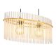 Pendule, Lustre suspendate - Lustra suspendata, Metal Auriu Mat, Sticla Opaca, GORLEY 15698H3M GL