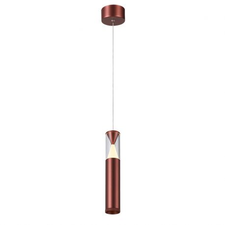 Pendule, Lustre suspendate - Pendul LED design minimalist SPARK auriu rose MA-8968