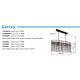 Pendule, Lustre suspendate - Lustra suspendata, Metal Auriu Mat, Sticla Opaca, GORLEY 15698H2M GL
