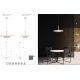 Pendule, Lustre suspendate - Pendul LED design tehnic, diametru 40cm Tina MA-9001