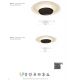 Plafoniere - Plafoniera LED design tehnic, diametru 56cm Tina MA-9002