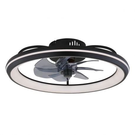 Lustre cu ventilator - Lustra LED cu ventilator si telecomanda CELESTE 03643 GL