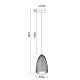Pendule, Lustre suspendate - Lustra suspendata LED design modern SMART 22cm MA-9017