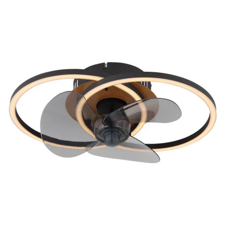 Lustre cu ventilator - Lustra LED cu ventilator si telecomanda KAREN 03661 GL