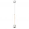 Lustra suspendata LED design minimalist FUGAZ alb MA-8946