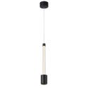 Lustra suspendata LED design minimalist FUGAZ negru MA-8947