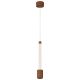 Pendule, Lustre suspendate - Lustra suspendata LED design minimalist FUGAZ camel MA-8948