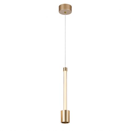Pendule, Lustre suspendate - Lustra suspendata LED design minimalist FUGAZ auriu MA-8950