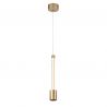 Lustra suspendata LED design minimalist FUGAZ auriu MA-8950