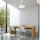Lustre cu ventilator - Lustra LED CCT cu ventilator si telecomanda ALASKA negru MA-8754