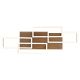 Plafoniere - Plafoniera LED CCT cu telecomanda JEFFRY aspect lemn 67359-40 GL