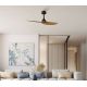 Lustre cu ventilator - Ventilator cu 2 palete si telecomanda IPANEMA II alb MA-9037