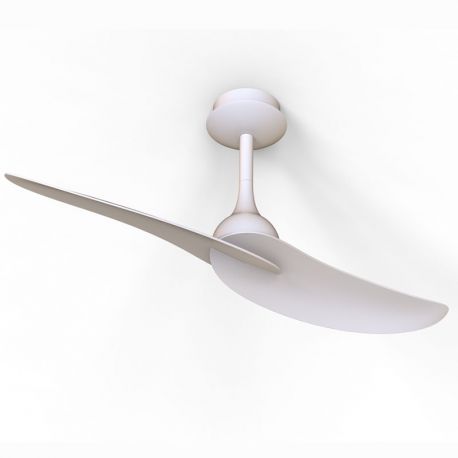 Lustre cu ventilator - Ventilator cu 2 palete si telecomanda IPANEMA II alb MA-9037