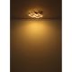 Plafoniere - Plafoniera LED design slim JEFFRY aspect lemn 67350-24 GL
