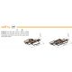 Plafoniere - Plafoniera LED design slim JEFFRY aspect lemn 67350-24 GL