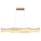 Pendule, Lustre suspendate - Lustra suspendata, Metal Auriu Mat, Cristale Acrilice, JULIET 67348HG GL