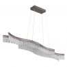 Lustra suspendata, Metal Grafit Mat, Cristale Acrilice, JULIET 67348H GL