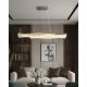 Pendule, Lustre suspendate - Lustra suspendata, Metal Grafit Mat, Cristale Acrilice, JULIET 67348H GL