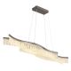 Pendule, Lustre suspendate - Lustra suspendata, Metal Grafit Mat, Cristale Acrilice, JULIET 67348H GL