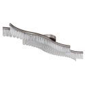 Lustra aplicata, Metal Grafit Mat, Cristale Acrilice, JULIET 67348D GL