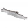 Lustra aplicata, Metal Grafit Mat, Cristale Acrilice, JULIET 67348D GL