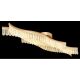 Lustre aplicate - Lustra aplicata, Metal Auriu Mat, Cristale Acrilice, JULIET 67348DG GL