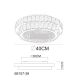 Lustre aplicate - Lustra aplicata, Cristale K5, LED CCT, Telecomanda KLARA 40cm 68157-38 GL