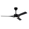 Lustra LED CCT cu ventilator si telecomanda THAI negru MA-8715