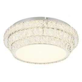 Lustra aplicata, Cristale K5, LED CCT, Telecomanda KLARA 50cm 68157-48 GL 