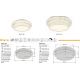 Lustre aplicate - Lustra aplicata, Cristale K5, LED CCT, Telecomanda KLARA 50cm 68157-48 GL