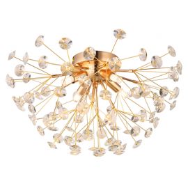 Plafoniere - Plafoniera design elegant KATRINA 45cm auriu 64135D GL