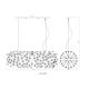 Pendule, Lustre suspendate - Lustra suspendata design elegant KATRINA L-90cm auriu 64135H4 GL