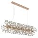 Pendule, Lustre suspendate - Lustra suspendata design elegant KATRINA L-90cm auriu 64135H4 GL
