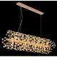Pendule, Lustre suspendate - Lustra suspendata design elegant KATRINA L-90cm auriu 64135H4 GL