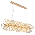 Lustra suspendata design elegant KATRINA L-90cm auriu 64135H4 GL