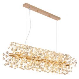 Pendule, Lustre suspendate - Lustra suspendata design elegant KATRINA L-90cm auriu 64135H4 GL