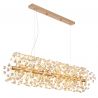 Lustra suspendata design elegant KATRINA L-90cm auriu 64135H4 GL