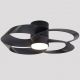 Lustra LED, Ventilator minimalist cu telecomanda, ROSE negru MA-8706 