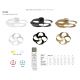 Lustre cu ventilator - Lustra LED, Ventilator minimalist cu telecomanda, ROSE alb MA-8705